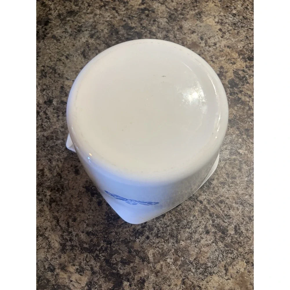 Corning Ware Blue Cornflower Sauce Maker 1 Quart Measuring 4 Cups 32 oz No Lid
